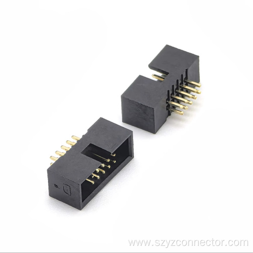1.27mm Pitch Box header Connector Straight H5.4mm 2*5P